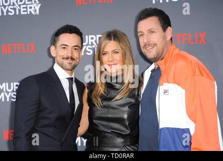 LA Premiere Of Netflix's Murder Mystery Featuring: Shioli Kutsuna, Erik  Griffin, Luis Gerardo Méndez, Adam Sandler, Jennifer Aniston, Kyle  Newacheck, Dany Boon, John Kani Where: Westwood, California, United States  When: 11 Jun