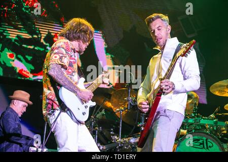 June 8, 2019 - Dana Point, California, U.S - TIM MAHONEY, CHAD SEXTON, NICK  HEXUM, AARON 'P-NUT' WILLS and DOUG 'SA' MARTINEZ of 311 arrive to the KROQ  Weenie Roast 2019 at