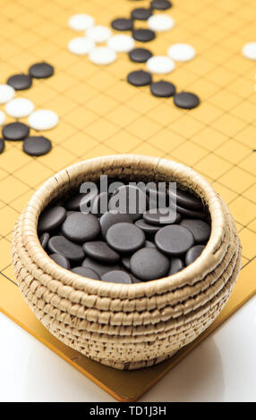 Chess boards and pieces Stock Photo