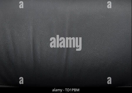 Black leather texture background surface Stock Photo