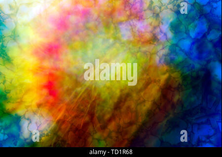 colorful ethereal abstract background Stock Photo