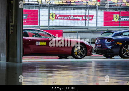 Ferrari GTC4Lusso test drive cars at Ferrari Racing Days 2019 Shanghai Stock Photo