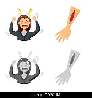stress,injury,shock,arm,woman,skin,desperate,blood,face,body,fear,hand ...