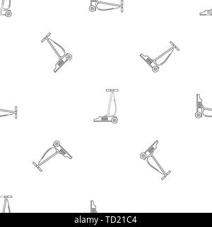 Commercial vacuum cleaner pattern seamless vector repeat geometric for any web design Stock Vector