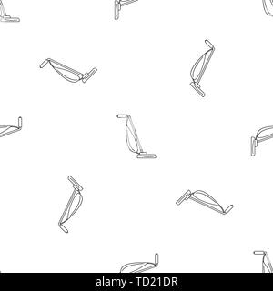 Stick vacuum cleaner pattern seamless vector repeat geometric for any web design Stock Vector