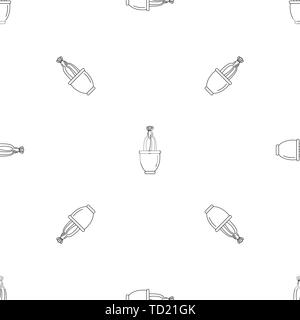 Cactus flower pattern seamless vector repeat geometric for any web design Stock Vector