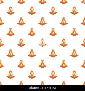 Barrier pattern seamless vector repeat for any web design Stock Vector