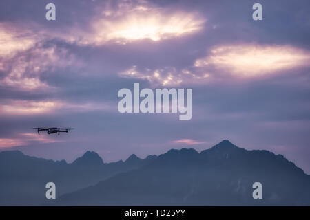 Photographed in Xiangyu Forest Park, Qinling Stock Photo