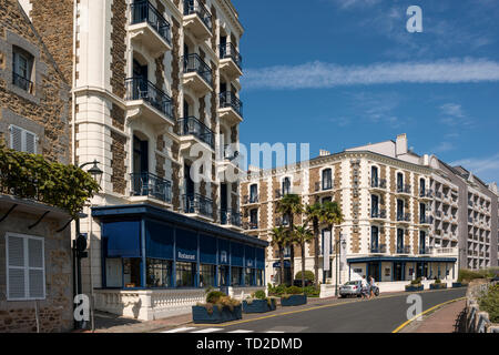 Grand Hotel, Dinard, Brittany, France Stock Photo