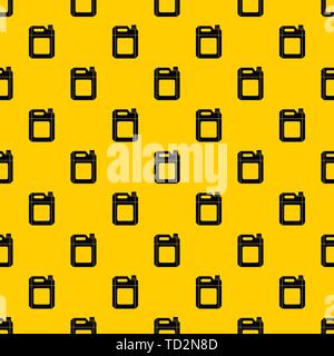 Plastic jerry can pattern vector Stock Vector