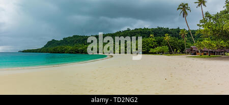 Famous Champagne Beach, Vanuatu, Espiritu Santo island, near Luganville,  South Pacific Stock Photo