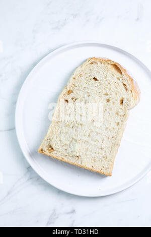 A piece of toast. Stock Photo