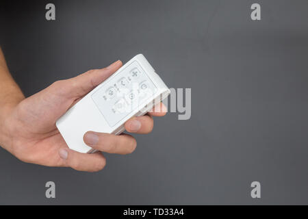Air-conditioning remote control Stock Photo