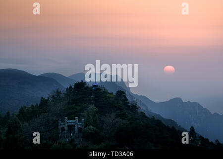 On Mount Lushan. Stock Photo