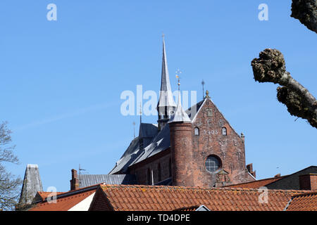 Dom in Hadersleben, Marienkirche, Süddänemark, Dänemark Stock Photo