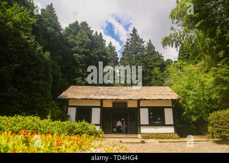 Jiangxi Lushan scenery picture, including Pokou scenic map, embroidery valley scenic map, flower path such as Qin Lake scenic map and so on Stock Photo