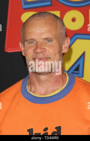 Los Angeles, USA. 11th June, 2019. Flea (Red Hot Chili Peppers) at Disney/Pixar's 'Toy Story 4' World Premiere held at El Capitan Theatre, Hollywood, CA, June 11, 2019. Photo Credit: Joseph Martinez/PictureLux Credit: PictureLux/The Hollywood Archive/Alamy Live News Stock Photo