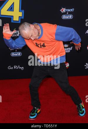 Hollywood, USA. 11th June, 2019. HOLLYWOOD, LOS ANGELES, CALIFORNIA, USA - JUNE 11: Musician Flea arrives at the Los Angeles Premiere Of Disney And Pixar's 'Toy Story 4' held at the El Capitan Theatre on June 11, 2019 in Hollywood, Los Angeles, California, USA. (Photo by David Acosta/Image Press Agency) Credit: Image Press Agency/Alamy Live News Stock Photo