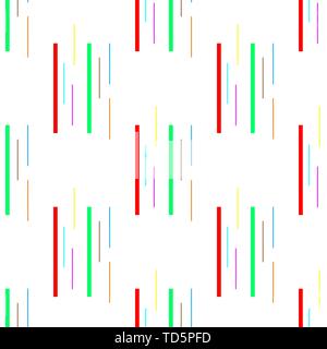 rainbow line seamless abstract and space background Stock Vector