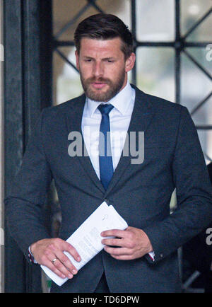 Gavin Collison, 34, leaves Nottingham Coroners Court during the inquest ...