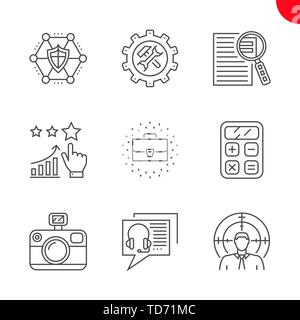 Seo and web opimization Stock Vector