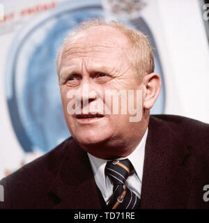 Gert Fröbe, deutscher Schauspieler, Deutschland 1970er Jahre. German actor Gert Froebe, Germany 1970s. Stock Photo