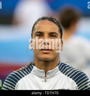 NICE, N - 11.06.2019: FRANCE X NORWAY - Amel Majri of France before a match between France X Norueiga, valid for the FIFA Women&#39;s World Cup 2019, held on Wednesday, June 12, 2019, at the Allianz Riviera Stadium in Nice, France. (PhoRichard CallCallis/Fotoarena) Credit: Foto Arena LTDA/Alamy Live News Stock Photo
