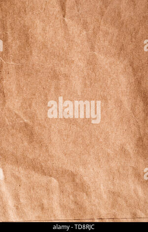 Beige crumpled paper for background Stock Photo