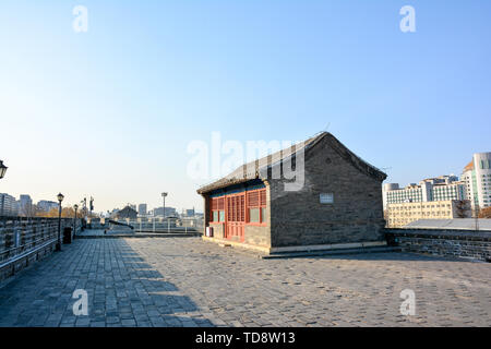 Beijing Ming City Wall Site Park Shop Stock Photo