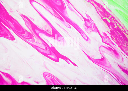 Abstract colorful painting background made in fluid art technique. Stock Photo