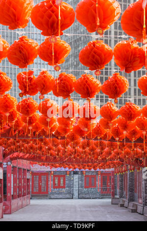 Gold and red imperial fish in water Stock Photo - Alamy