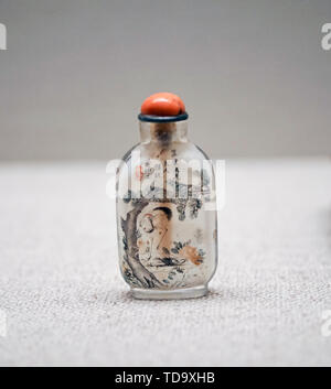 Ming and Qing snuff bottles Stock Photo