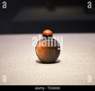 Ming and Qing snuff bottles Stock Photo