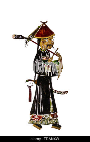 The shadow of Guanzhong in the Qing Dynasty Stock Photo