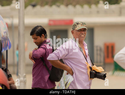 Bangalore, Karnataka India-June 04 2019: Photographer at Vidhana soudha waiting for customers or people to taking pictures Stock Photo