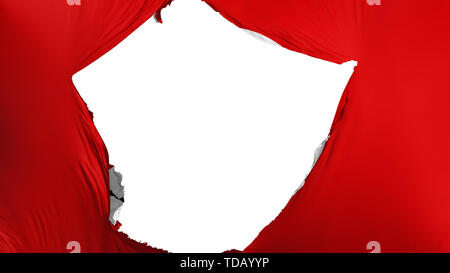 Ussr communism nazi torn flag fluttering in the wind Stock Photo - Alamy