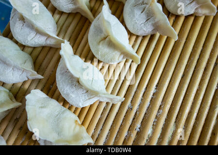 Chinese traditional gourmet dumplings Stock Photo