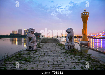 Suzhou Baoqiao Bridge Stock Photo