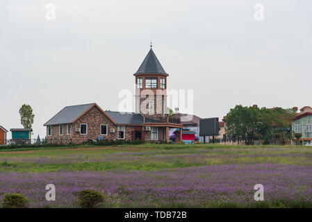 The scenery of Hua Bo Hui in Wuhan Stock Photo