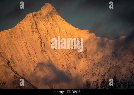 Scenery of Meri Snow Mountain, Yunnan Stock Photo