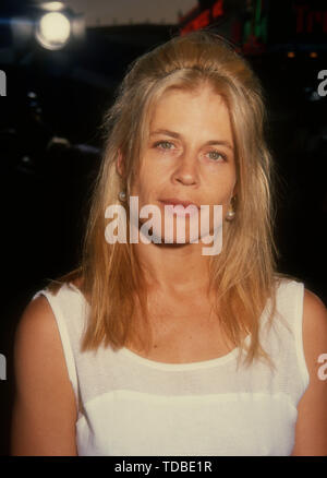 Westwood, California, USA 12th July 1994 Actress Linda Hamilton attends 20th Century Fox's 'True Lies' Premiere on July 12, 1994 at Mann Village Theatre in Westwood, California, USA. Photo by Barry King/Alamy Stock Photo Stock Photo