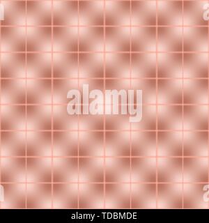 Vector abstract 3d seamless texture. Pink trendy background Stock Vector