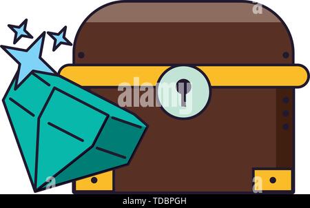 Videogame characters and elements cartoons Stock Vector