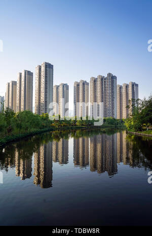 Beilun City Building, Ningbo Stock Photo