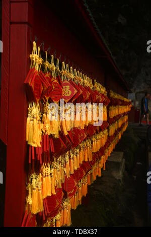 Jiangxi Lushan scenery picture, including Pokou scenic map, embroidery valley scenic map, flower path such as Qin Lake scenic map and so on Stock Photo