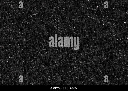 Contrast porous foam EVA texture in dark colour. High resolution photo. Stock Photo