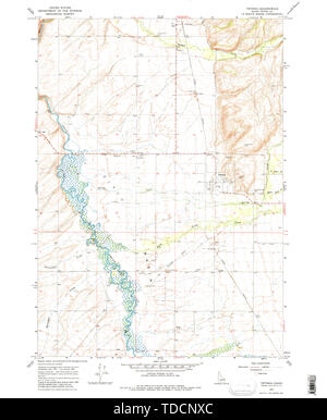 Tetonia, Idaho, map 1965, 1:24000, United States of America by Timeless ...