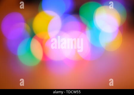 Color serial lights background desktop wallpaper soft light background APP open screen diagram Stock Photo