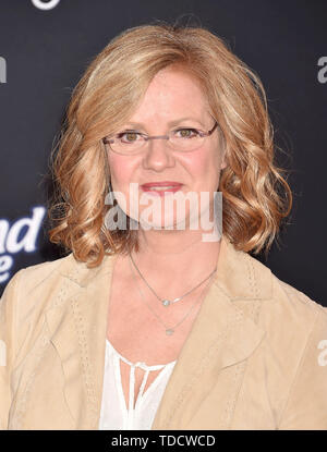 HOLLYWOOD, CA - JUNE 11: Bonnie Hunt arrives at the premiere of Disney and Pixar's 'Toy Story 4' at the El Capitan Theatre on June 11, 2019 in Los Angeles, California. Stock Photo