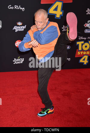 HOLLYWOOD, CA - JUNE 11: Flea arrives at the premiere of Disney and Pixar's 'Toy Story 4' at the El Capitan Theatre on June 11, 2019 in Los Angeles, California. Stock Photo